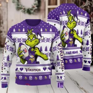Minnesota Vikings Ugly Christmas Sweater BGSWT752