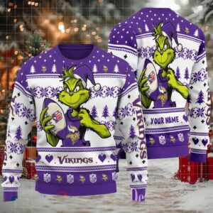 Minnesota Vikings Ugly Christmas Sweater BGSWT752
