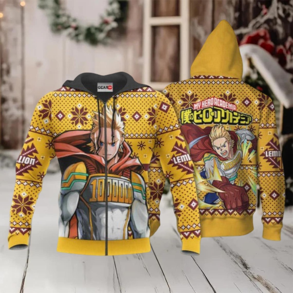 Mirio Togata Ugly Christmas Sweater Anime My Hero Academia Manga 2k41 Fan Gift Stylist Unisex Cartoon Graphic Outfits Aop 3d Hoodie