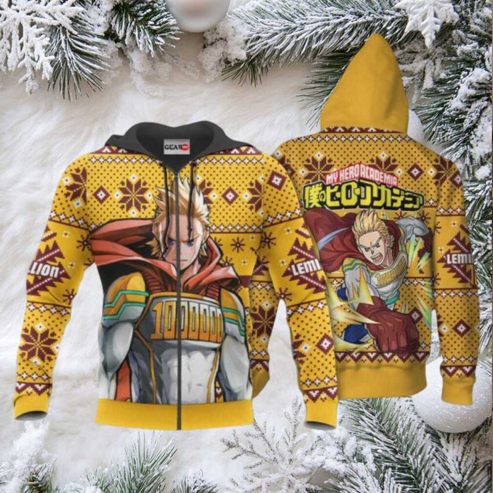 Mirio Togata Ugly Christmas Sweater Anime My Hero Academia Manga 2k41 Fan Gift Stylist Unisex Cartoon Graphic Outfits Aop 3d Hoodie