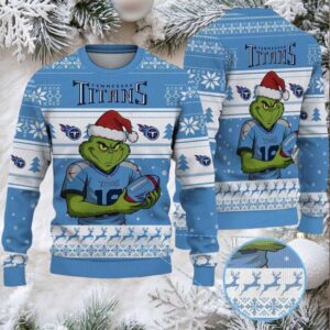 NFL Tennessee Titans Grinch Ugly Christmas Sweater