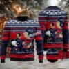 New England Patriots Santa Claus Ho Ho Ho Ugly Christmas Sweater Mens Blue Black New England Patriots Santa Claus Ho Ho Ho Ugly Christmas Sweater Mens Blue Black