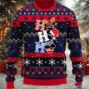 New England Patriots Grinch Santa Ugly Christmas Sweater Plus Size Blue Red New England Patriots Grinch Santa Ugly Christmas Sweater Plus Size Blue Red