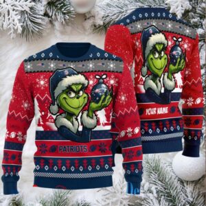 New England Patriots Ugly Christmas Sweater BGSWT432