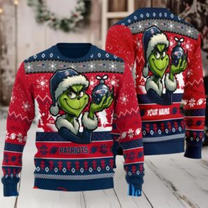 New England Patriots Ugly Christmas Sweater BGSWT432