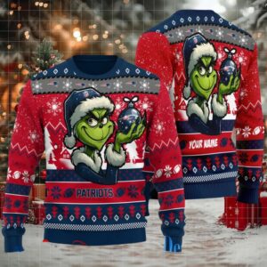 New England Patriots Ugly Christmas Sweater BGSWT432