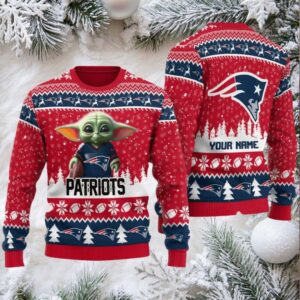 New England Patriots Ugly Christmas Sweater BGSWT658