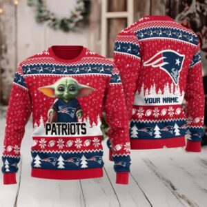 New England Patriots Ugly Christmas Sweater BGSWT658