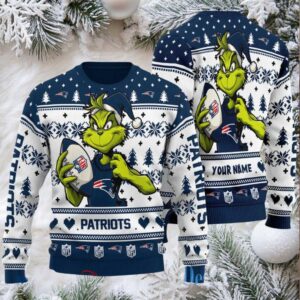 New England Patriots Ugly Christmas Sweater BGSWT753