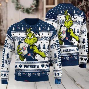 New England Patriots Ugly Christmas Sweater BGSWT753