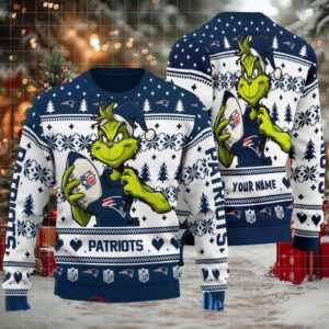 New England Patriots Ugly Christmas Sweater BGSWT753