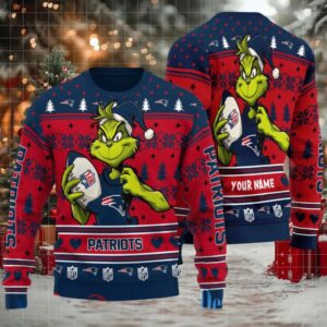 New England Patriots Ugly Christmas Sweater BGSWT754