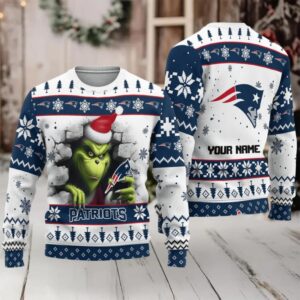New England Patriots Ugly Christmas Sweaters BGSWT789