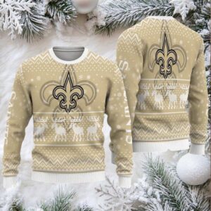 New Orleans Saints NFL Ugly Christmas Sweaters