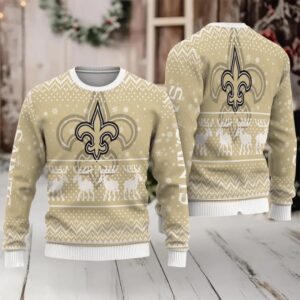New Orleans Saints NFL Ugly Christmas Sweaters