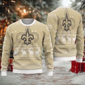 New Orleans Saints NFL Ugly Christmas Sweaters