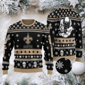 New Orleans Saints Personalized Sweater 35