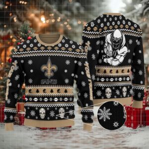 New Orleans Saints Personalized Sweater 35