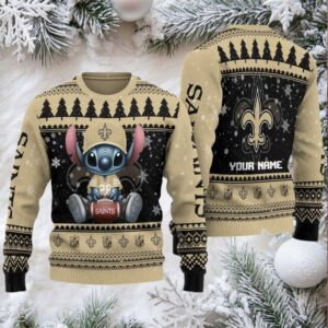 New Orleans Saints Ugly Stitch Sweaters
