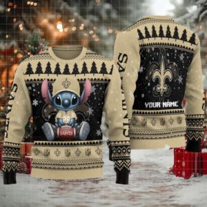 New Orleans Saints Ugly Stitch Sweaters