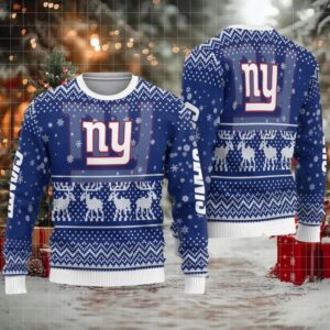 New York Giants NFL Ugly Christmas Sweater