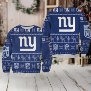 New York Giants Nfl Ugly Sweater Christmas 3D Sweater