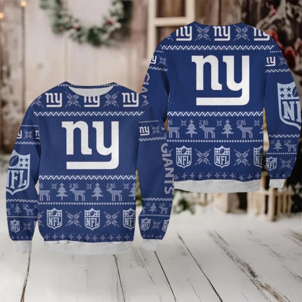 New York Giants Nfl Ugly Sweater Christmas 3D Sweater