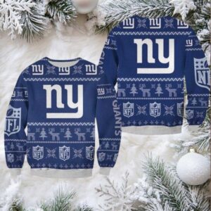 New York Giants Nfl Ugly Sweater Christmas 3D Sweater