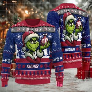 New York Giants Ugly Christmas Sweater BGSWT434