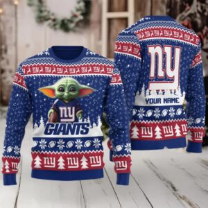 New York Giants Ugly Christmas Sweater BGSWT660