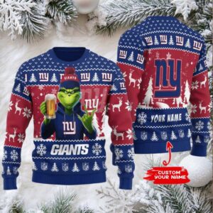 New York Giants Ugly Christmas Sweater BGSWT730