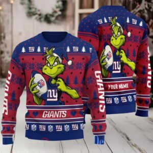 New York Giants Ugly Christmas Sweater BGSWT758