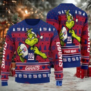 New York Giants Ugly Christmas Sweater BGSWT758