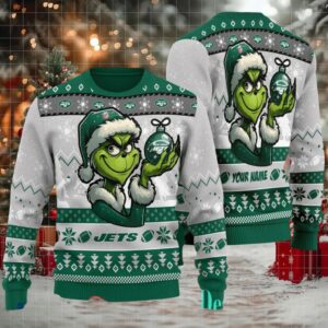 New York Jets Ugly Christmas Sweater BGSWT435