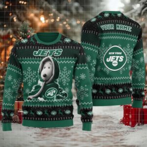 New York Jets Ugly Christmas Sweater BGSWT457