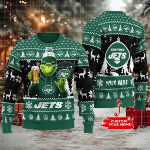 New York Jets Ugly Christmas Sweater BGSWT731