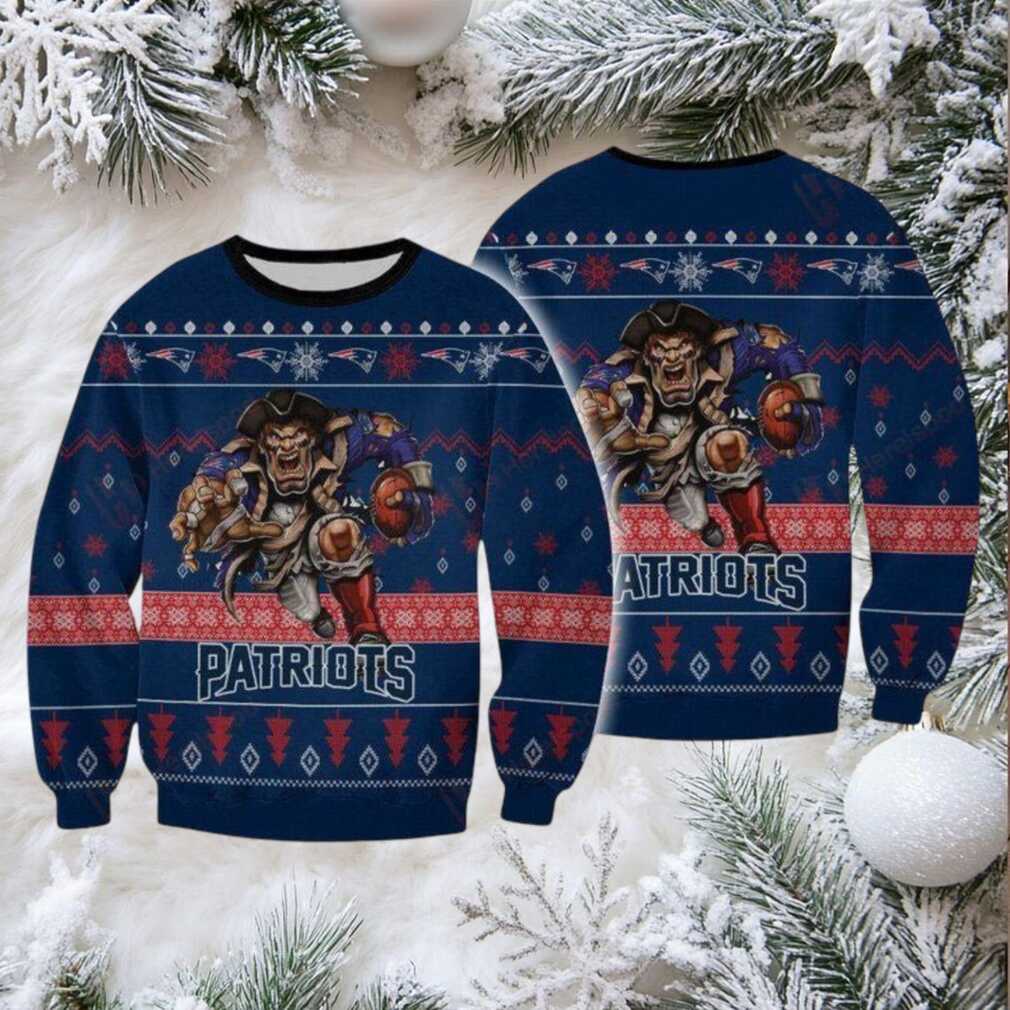 Nfl New England Patriots Player Rushing Sweater And Ugly Sweater