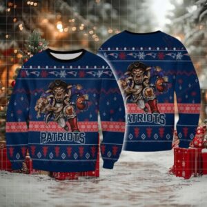 Nfl New England Patriots Player Rushing Sweater And Ugly Sweater
