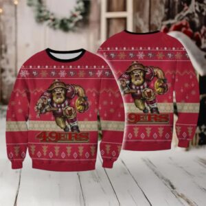 Nfl San Francisco 49Ers Player Rushing Sweater And Ugly Sweater