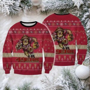 Nfl San Francisco 49Ers Player Rushing Sweater And Ugly Sweater
