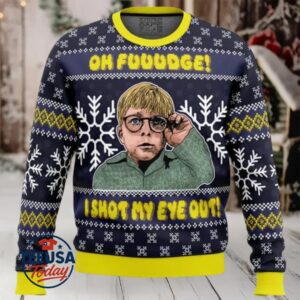 Oh Fuuudge! A Christmas Story Ugly Christmas Sweater Oh Fuuudge! A Christmas Story Ugly Christmas Sweater