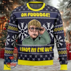 Oh Fuuudge! A Christmas Story Ugly Christmas Sweater