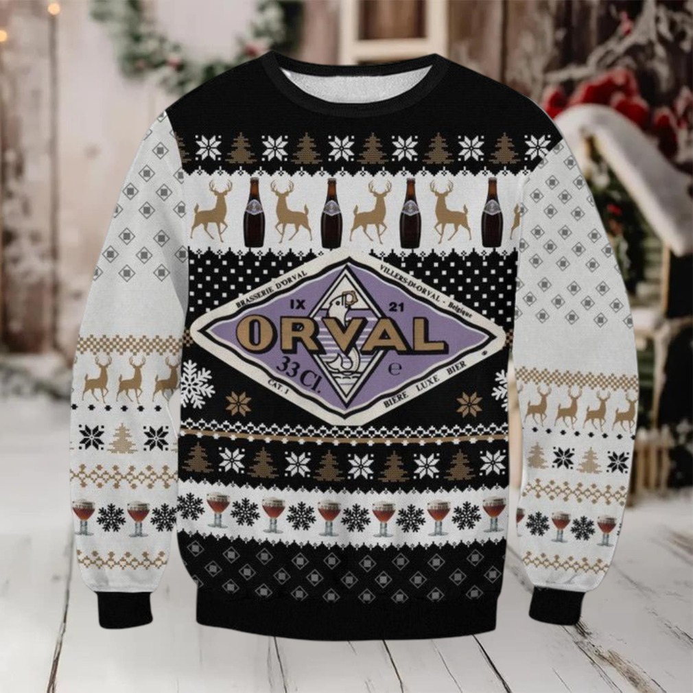 Orval Brewery Ugly Christmas Sweater 2025