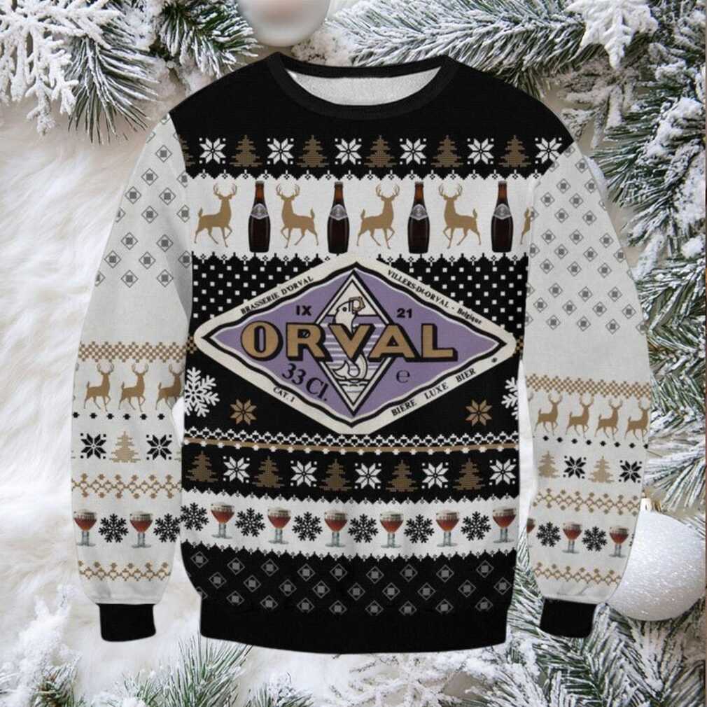 Orval Brewery Ugly Christmas Sweater 2025