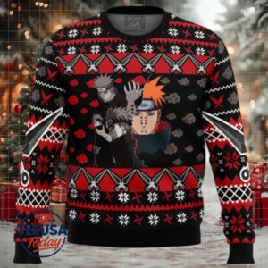 Pain Nagato Shippuden Ugly Christmas Sweater