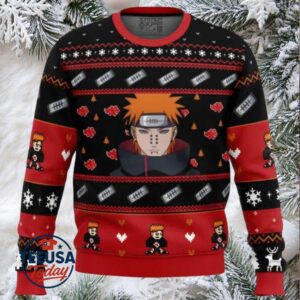 Pain Those Who Do Not Know Akatsuki Shippuden Ugly Christmas Sweater