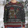 Trump Ugly Christmas Sweater BGSWT672