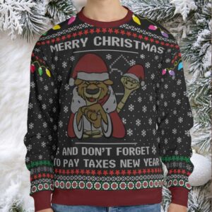 Pay Taxes Robin Hood Ugly Christmas Sweatshirt