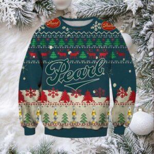 Pearl Beer Ugly Christmas Sweater 2025