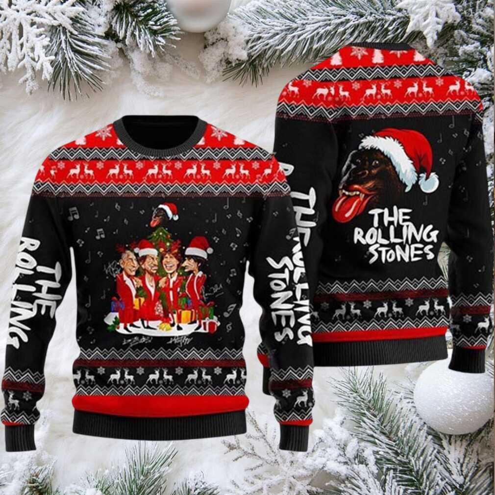 Rolling Stones Christmas Sweater